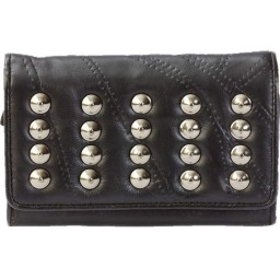 Ladies Leather Stud Wallet