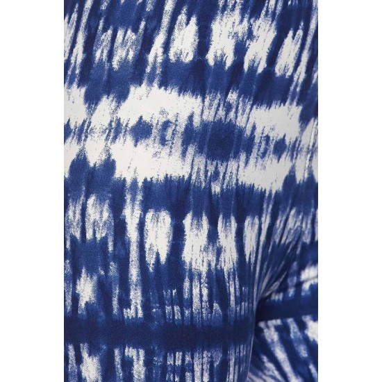 Leggings - Blue Tie Dye fits sizes 8-18